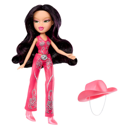 sassy stampede jade pink western outfit with hat accessory