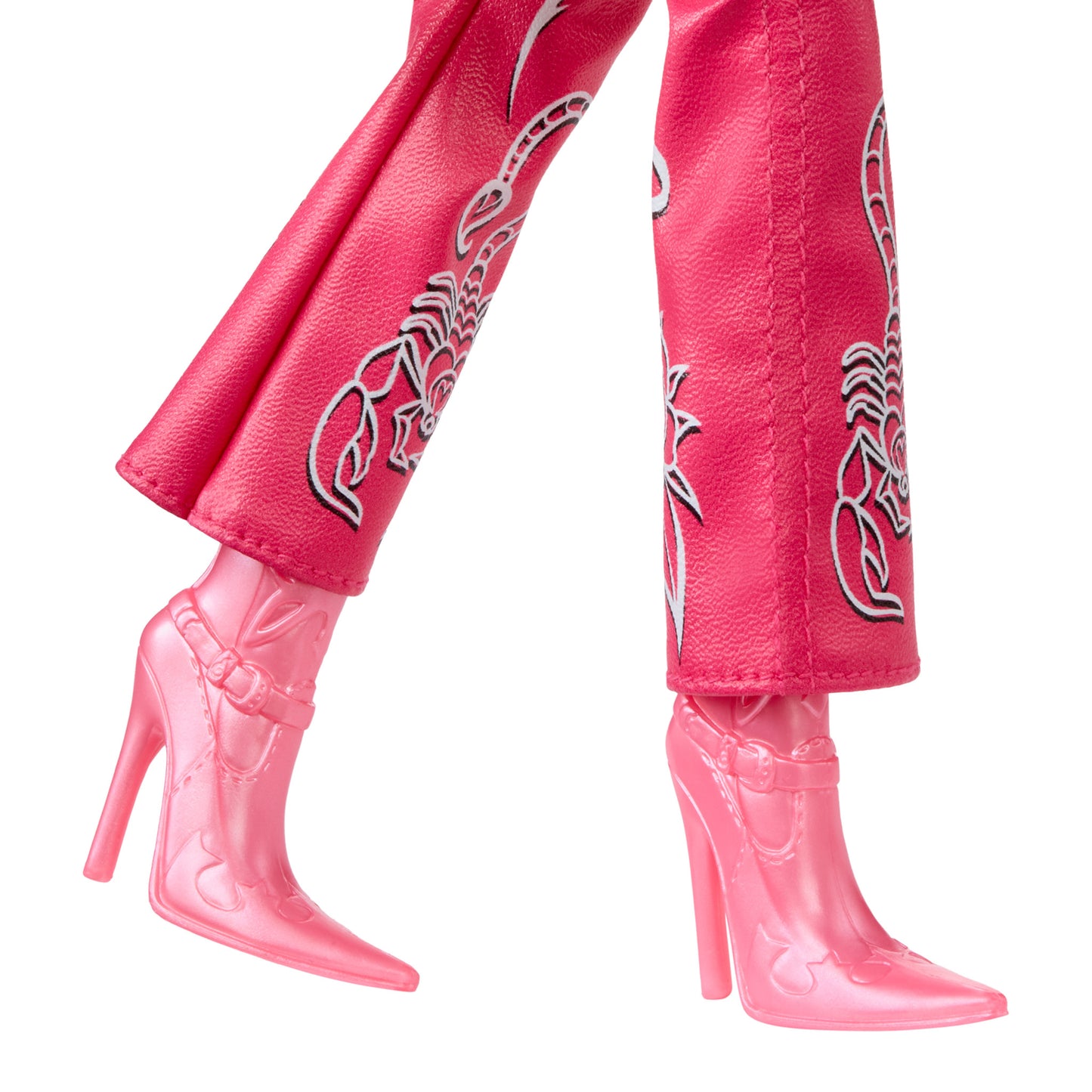 sassy stampede jade pink western boots close up