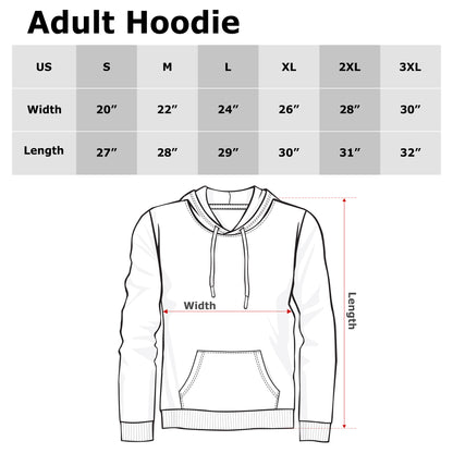 apparel hoodie graphic size chart