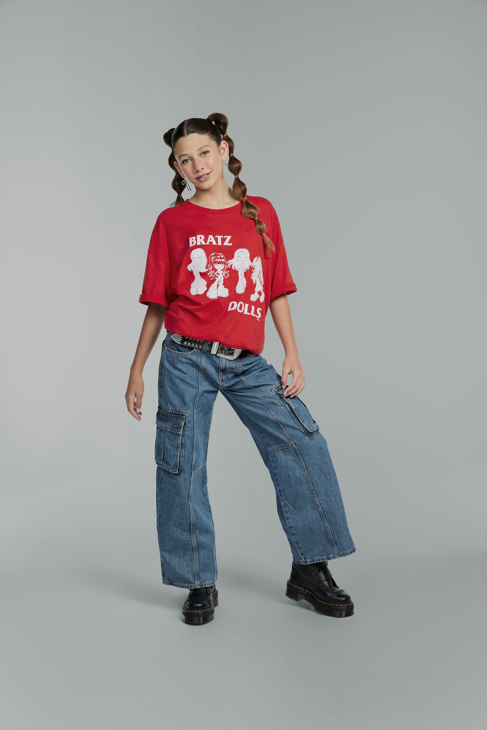 stylin bratz jade diy tshirt on model