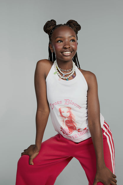 stylin bratz yasmin diy tshirt on model