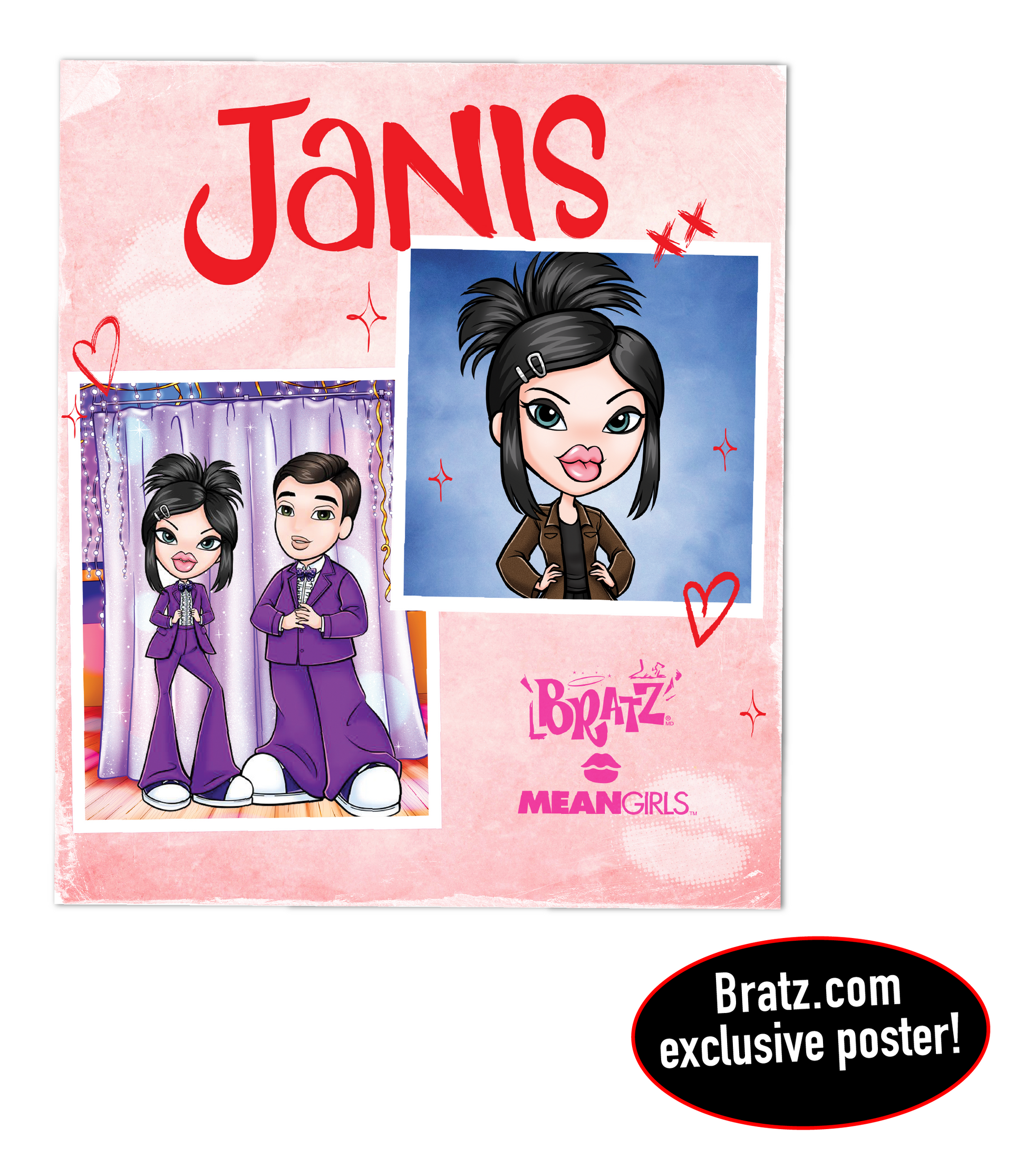 janie bratz.com exclusive poster