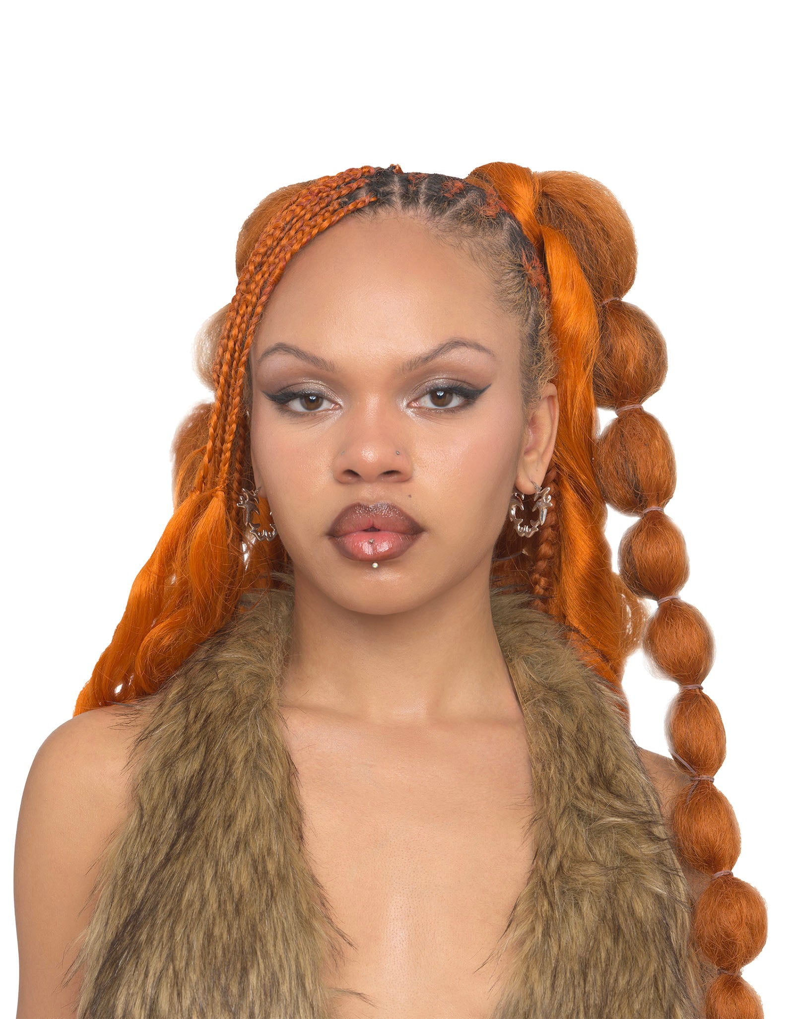 manifesting 2 earrings model