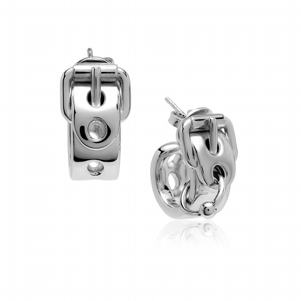 whatever buckle earrings